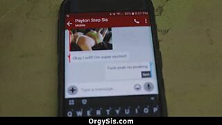 Masked Stepbrother's Taboo Orgy With Blindfolded Stepsis