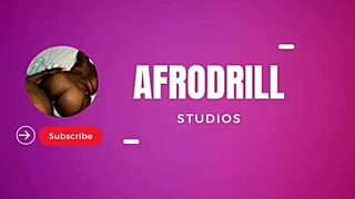 African Babe Bent Over for Quick Tight Wet Pussy Fuck