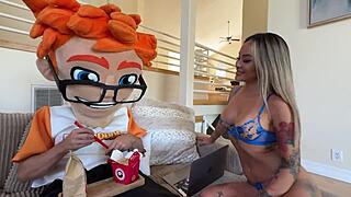 Lusty Linda Lan Rides Big Cock On Casting Couch