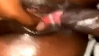 she's creaming all over my dick in missionary position