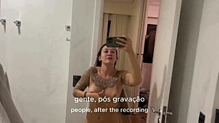 i met latina friends with tattoos for couple swap after dinner