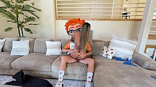 Lusty Linda Lan Rides Big Cock On Casting Couch