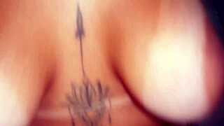 Exploring intimate moments with a gorgeous blonde in the bedroom