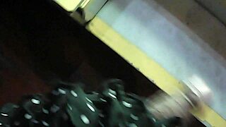 Faggot finds Marica drinking and bangs her hard in wild session