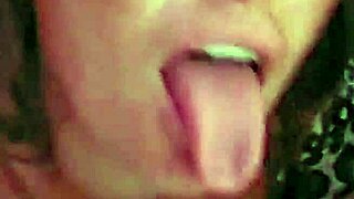 Wow, stranger touched my pussy while friend fucked at gloryhole!