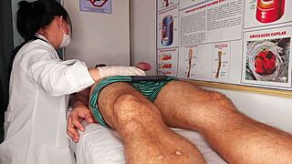 got hard right in front of the nurse today