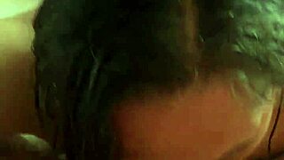 my stepmom joins me in the jacuzzi for fun