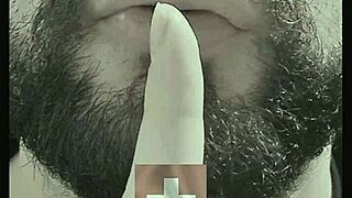 Straight farmer guy convinced for ranch handjob session.