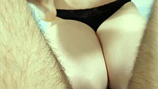 very oily massage edging closeup pov with cock cumshot and orgasm