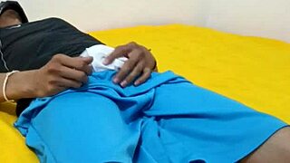 Young boy masturbates alone in USA. Kinky fetish for uncle and daddy.