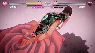 lesbian battle with fingering and squirting