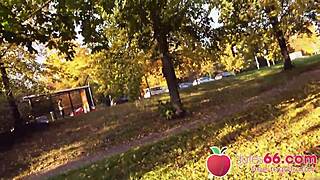 Slim MILF Vicky Hundt Craves Hard Outdoor Sex Now