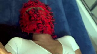 ebony squirts through shorts in full video