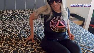 on a city trip, i entered a motel to fuck a horny argentinian blonde amateur, her pussy wet and ready for me