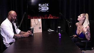 hey, blonde, why so stressed with the actor on set?