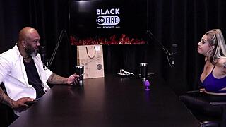 hey, blonde, why so stressed with the actor on set?