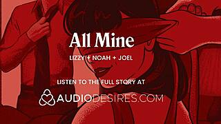 surprise your wife with a dp? watch her blindfolded swallow cum with friend