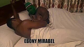 she's feeling that big black cock in her ass