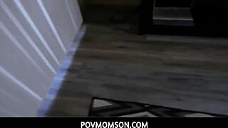 milf stepmom fucks her stepson after he buys her sexy lingerie