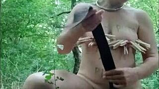 Forest Humiliation With Bound European In 2025