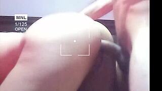 Horny stepsister gets her pink vagina broken by big cock in hotel