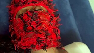 ebony squirts through shorts in full video