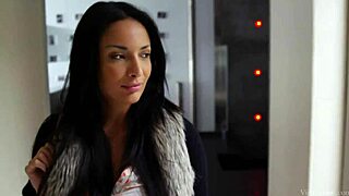 Anissa Kate and Ena Sweet finger each other's big tits!