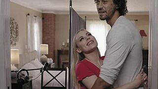 Petite Blonde Beauty Takes on Big Cock