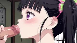 Kanao Tsuyuri Dominates in Kimetsu No Yaiba Hentai Bold Action