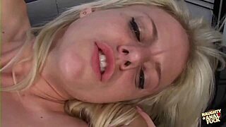 Blonde Office Lady Face Fucked In 69 And Anal.