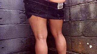 Rica's Quick Outdoor Anal Behind Her Uncle's House with Cousin