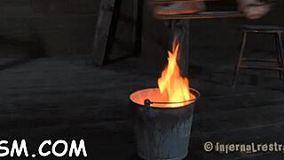 lusty caning for naughty slave