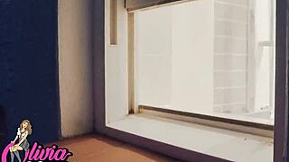 Watch Your Neighbour In The Shower