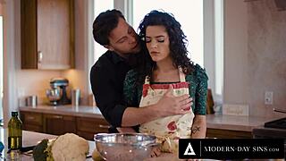 Cheating Housewife Offers Free Use Creampie to Satisfy Horny Husband