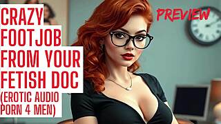 Hot Psychiatrist Uncovers Your Foot Fetish In Audio Porn