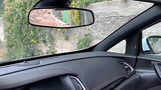 Hey slut, wanna get fucked in public in my convertible?