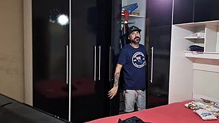 blindfolded wife thinks it's me fucking her?