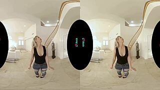 vrhush blonde kay carter tests sex swing with hardcore pov banging