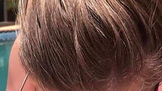 katarinakitty deep throating that big cock, teasing with her ass.