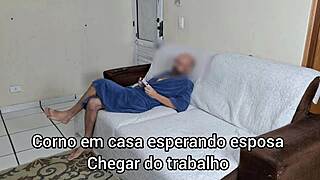 blindfolded wife thinks it's me fucking her?