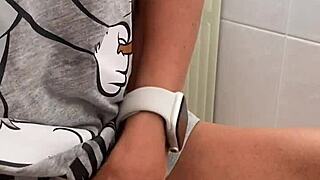 real morning masturbation caressing small clitoris