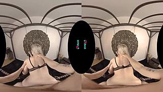 vrhush blonde kay carter tests sex swing with hardcore pov banging