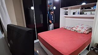 blindfolded wife thinks it's me fucking her?