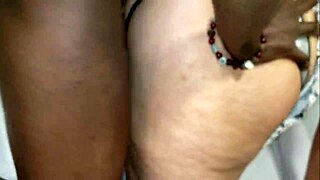 Cuckold husband secretly films wife's loud moaning interracial homemade encounter