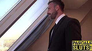 Did the 18yo sub ariell aquinas get fed jizz after anal doggystyle?