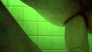 Woman Uses Huge Dildo For Self Pleasure