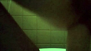 Woman Uses Huge Dildo For Self Pleasure