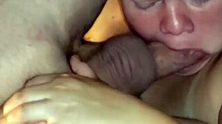 Deep Throat Session With Moaning Milf