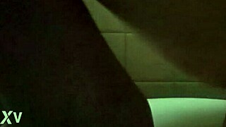 Woman Uses Huge Dildo For Self Pleasure