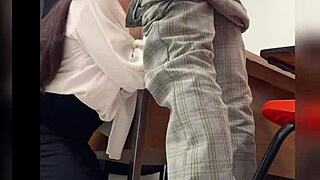 Mexican Teacher Bangs Student in Public Classroom Scandal